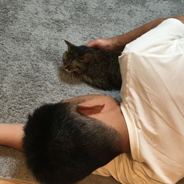 心を許した瞬間
