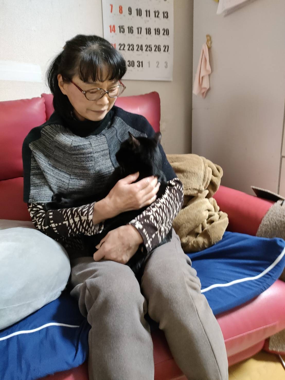 触る事さえできなかったクロちゃん